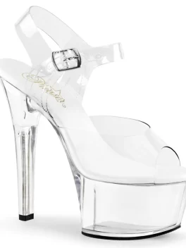 Pleaser  ASPIRE-608 Clear/Clear